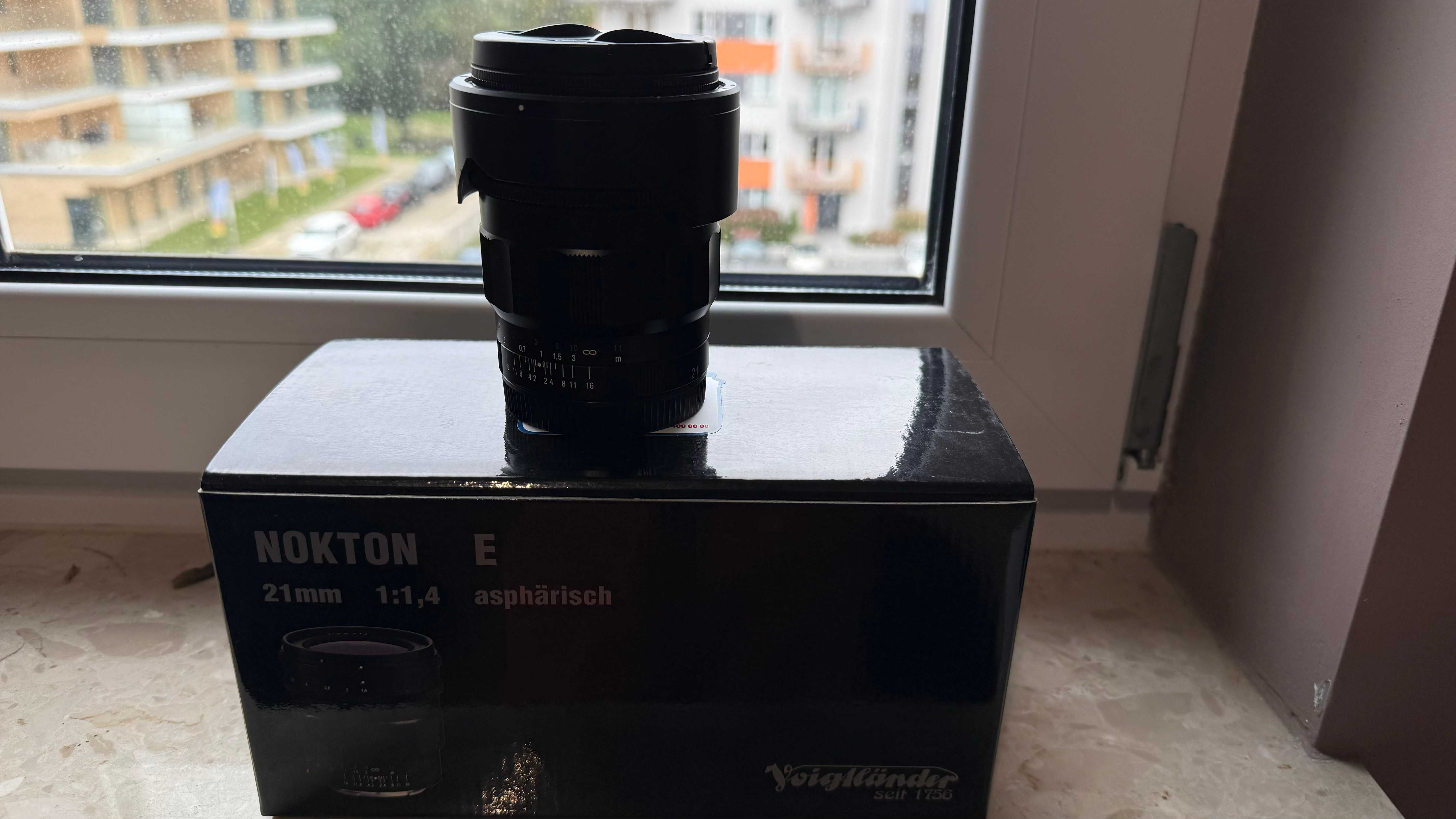 VOIGTLANDER Nokton 21 mm f/1.4 do Sony E