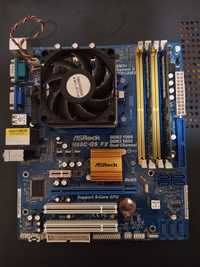 Продам комплект AM3+, ASROCK N-68C-GS FX + FX4300 + 8GB DDR3