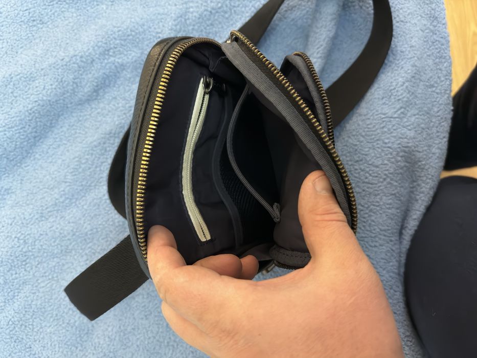 Чоловіча сумка lacoste, шкіряна, оригінал