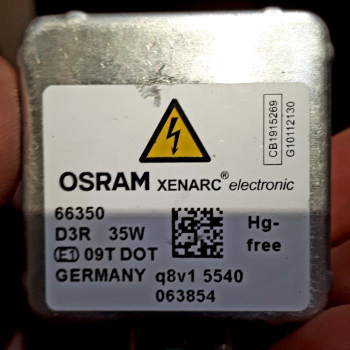 Комплект ксеноновых ламп OSRAM D3R Xenarc electronic 66350 Hg-free