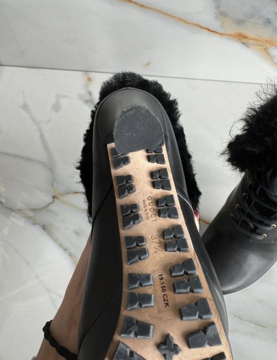 Buty damskie Gucci na zime 37.5 stan idealny