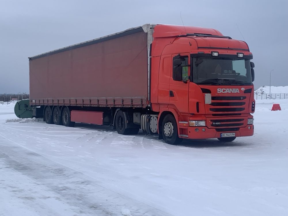 Сканія і причіп шміц комплект або окремо.можливий обмін