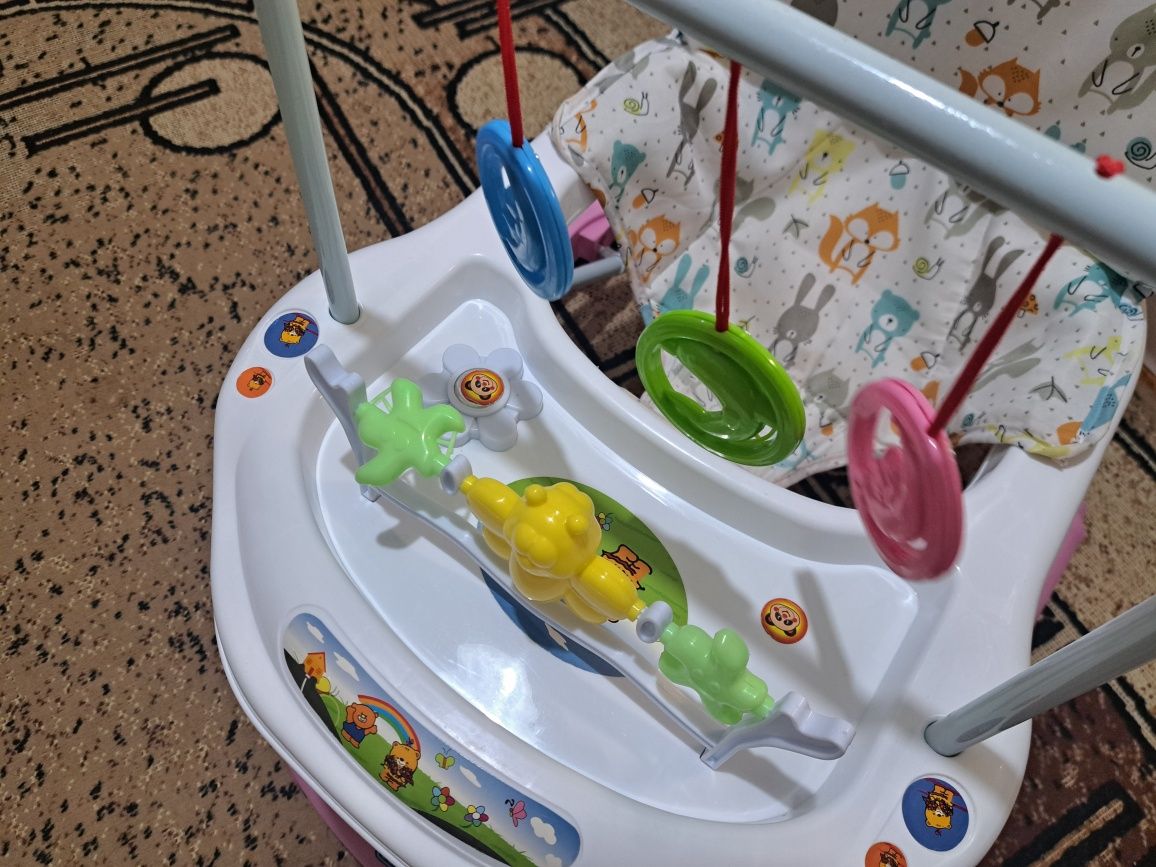 Ходунки Bambi M 0591-4 Розовый