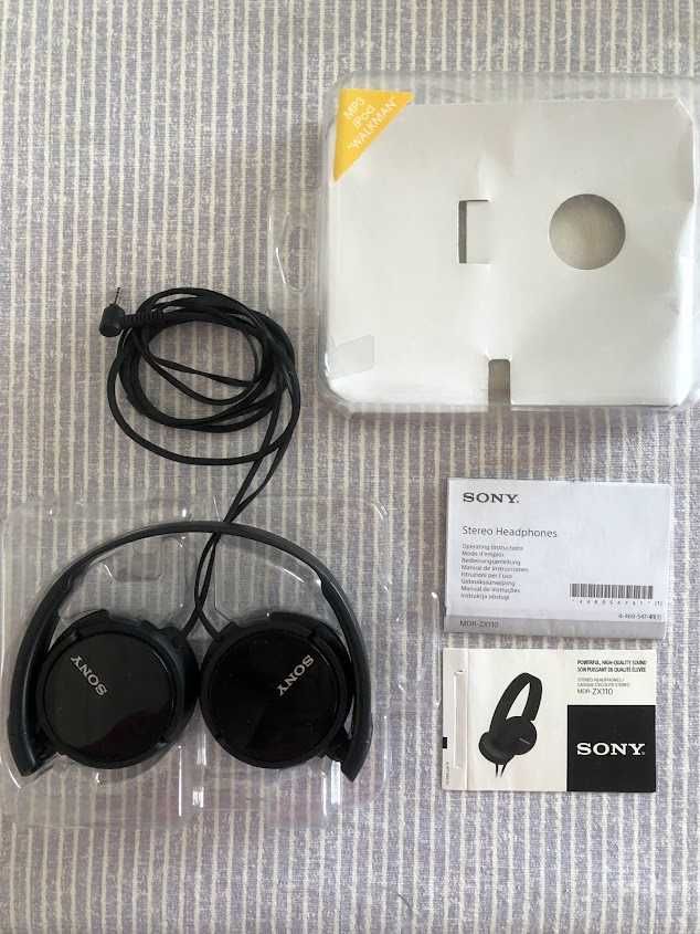 Headphones da Sony em preto