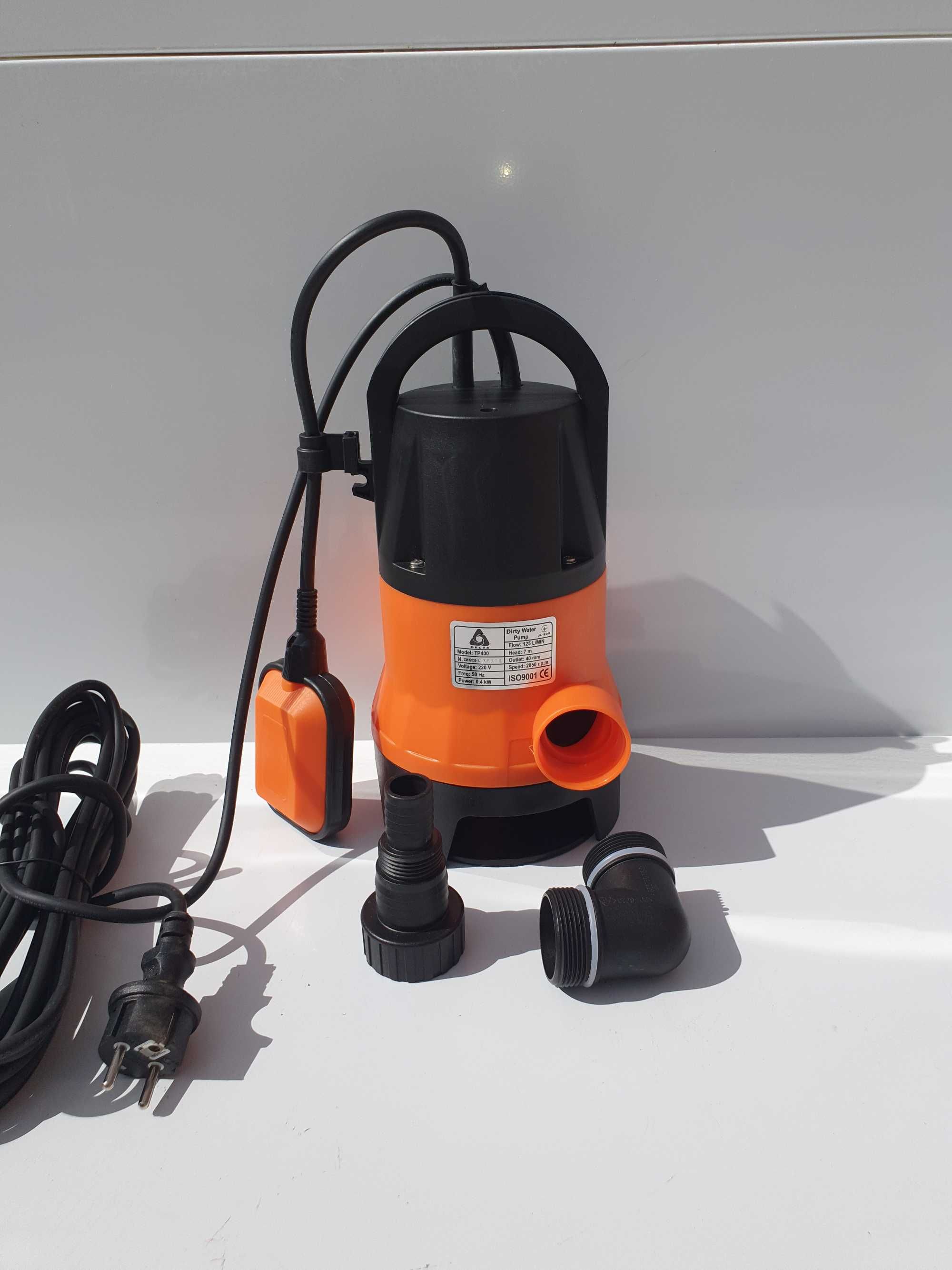 Насос 750W фекальный дренажный (ТІЛЬКИ ДОСТАВКА ПОШТОЮ)