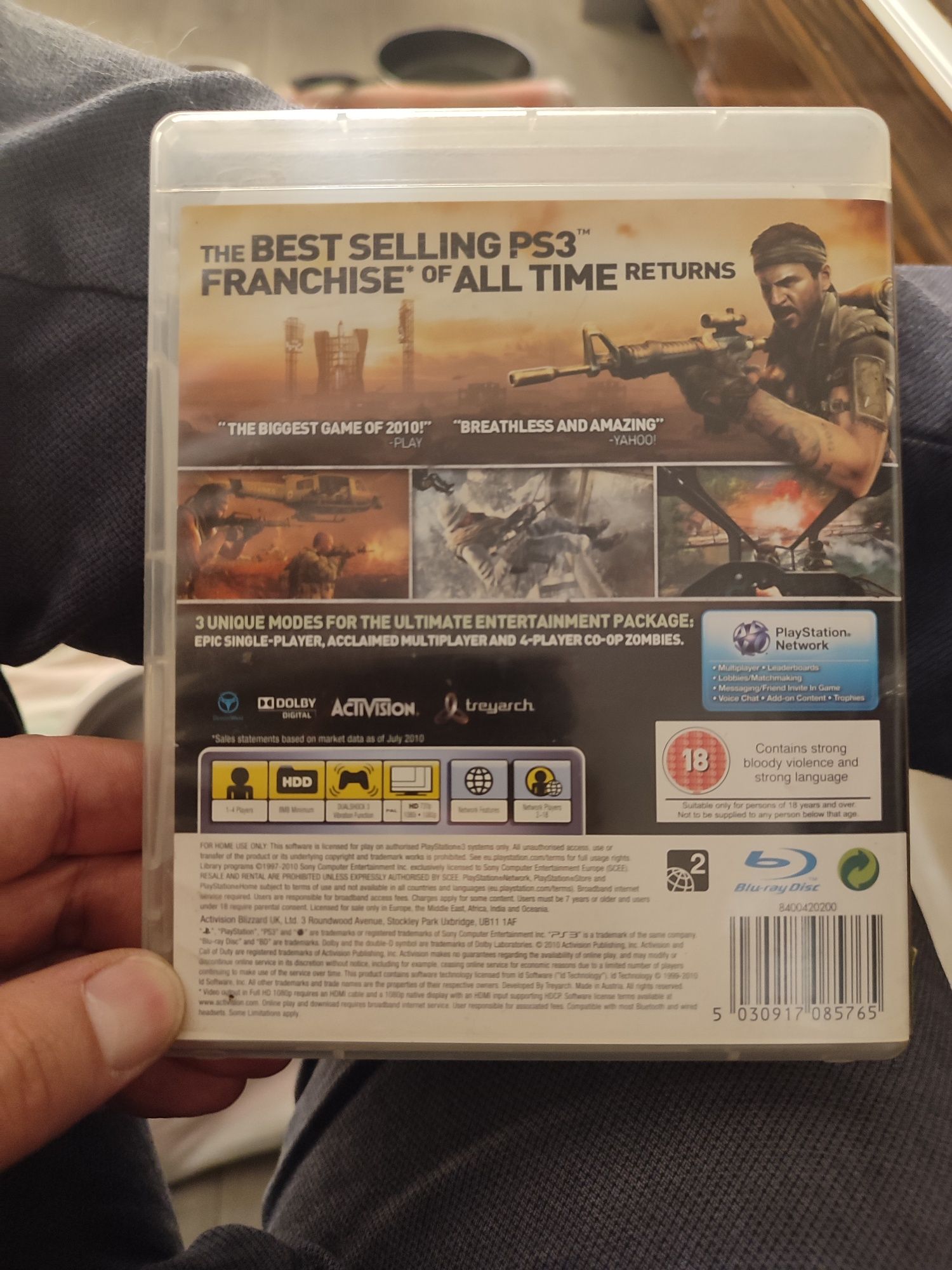 Call of Duty Black Ops Ps3 idealna