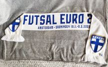 Finlandia - NOWY Szalik futsalowej rep. Finlandii, szalik kibica, futs