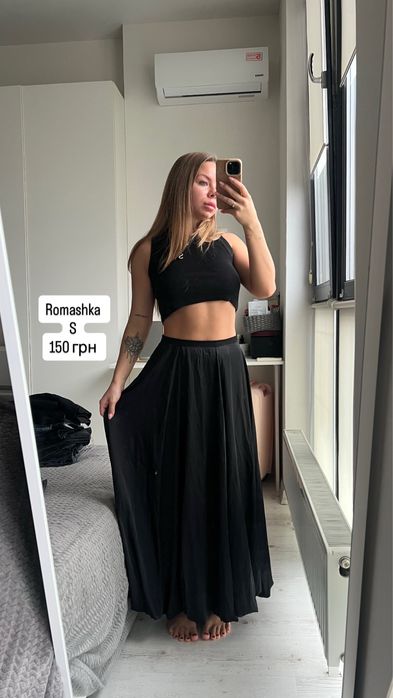 Спідниці жіночі, чорний колір, зріст 158 см