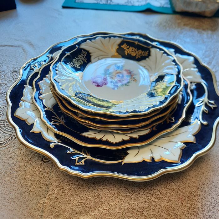 Набор тарелок Echt Weimar Cobalt