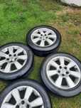Felgi aluminiowe + opony Lato + opony zima opel vectra astra skoda