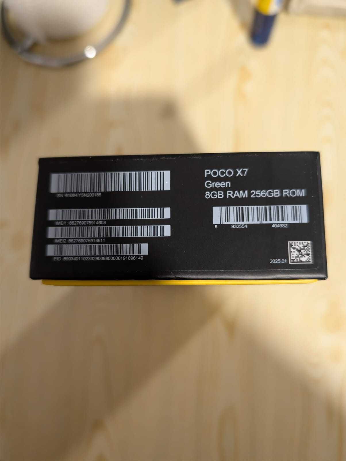 Poco x 7 como novo completo