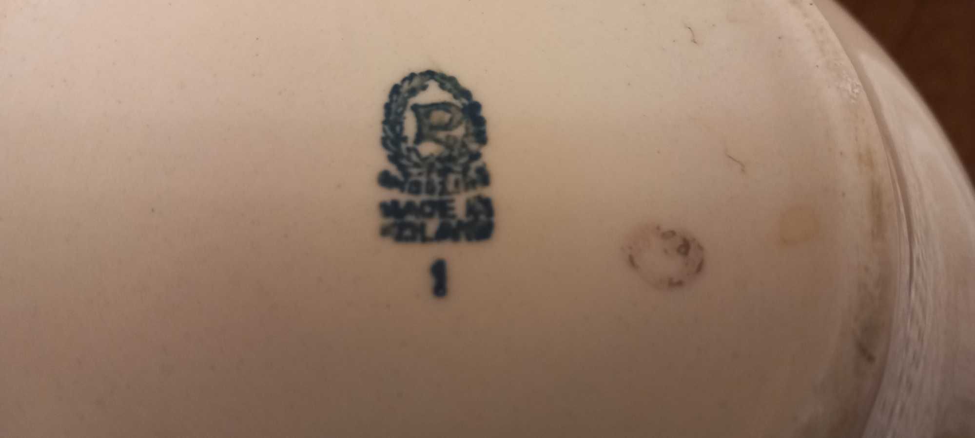 Porcelana Chodzież duży wazon kwiaty duży wazon PRL