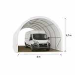 Hala namiotowa R16-12 / 5 x 3,7 x 9,2 m.