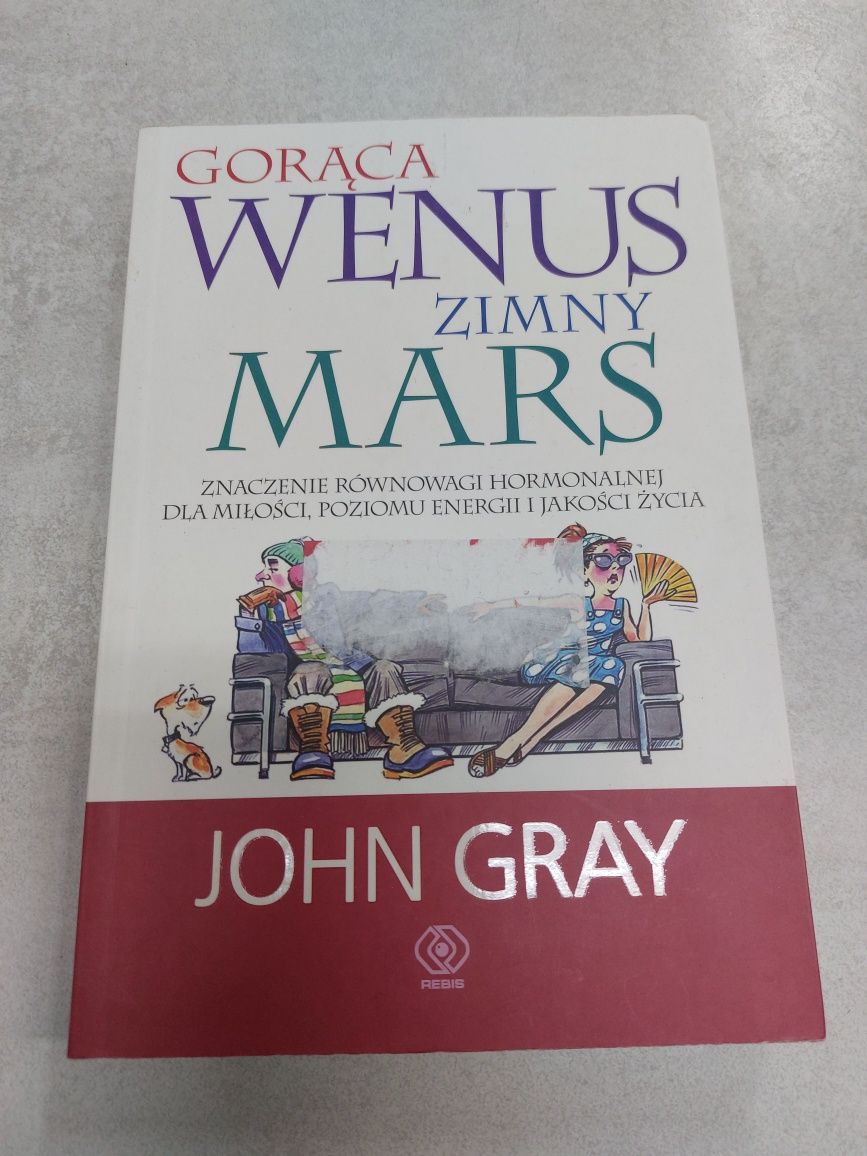 Gorąca wenus, zimny Mars. John Gray