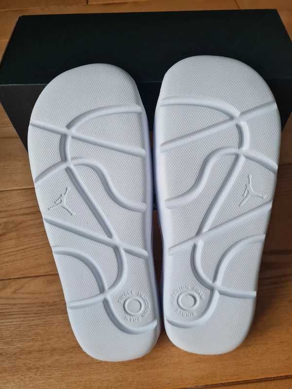 Klapki Jordan Nike Slide 38.5 białe