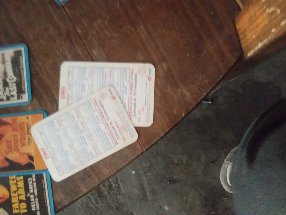 Calendários de Grandes Filmes.1989.