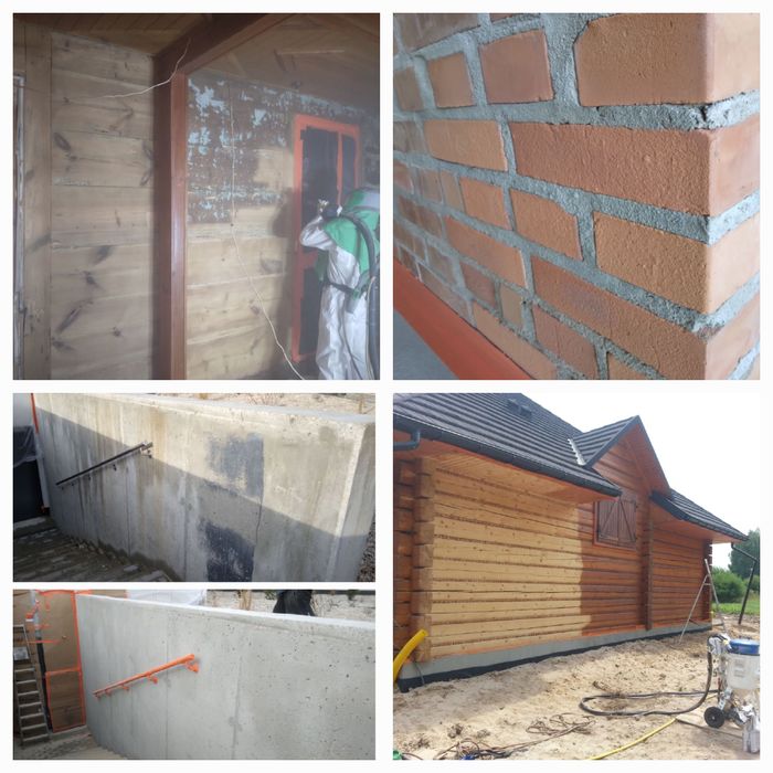 Piaskowanie sodowanie czyszczenie elewacji cegły,drewna,betonu