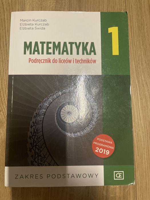 Matematyka 1 podrecznik Kurczab Swida