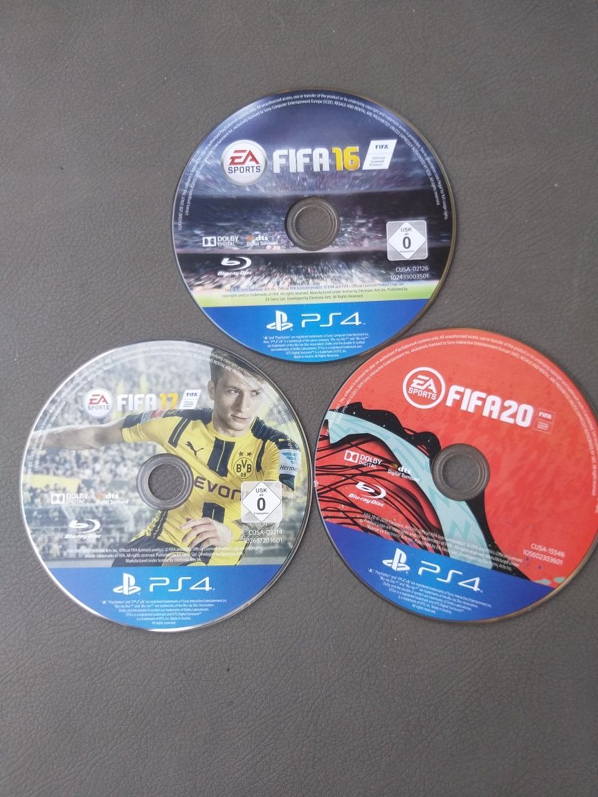 Gry Fifa 16 fifa 17 FIFA 20 PS4 Play Station ps4 pudełkowa