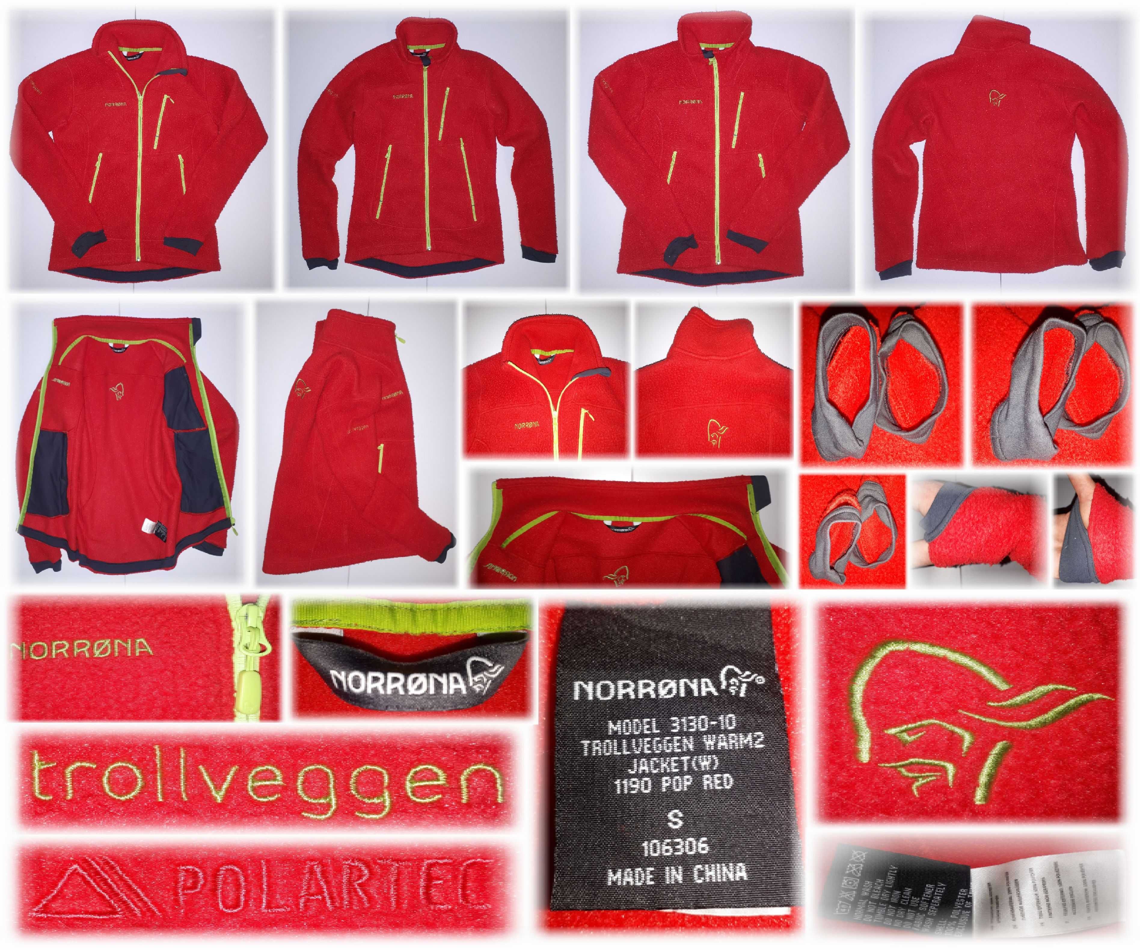 --> NORRONA TROLLVEGGEN Warm2 POLARTEC Damska Bluza Polar +-170 S *M