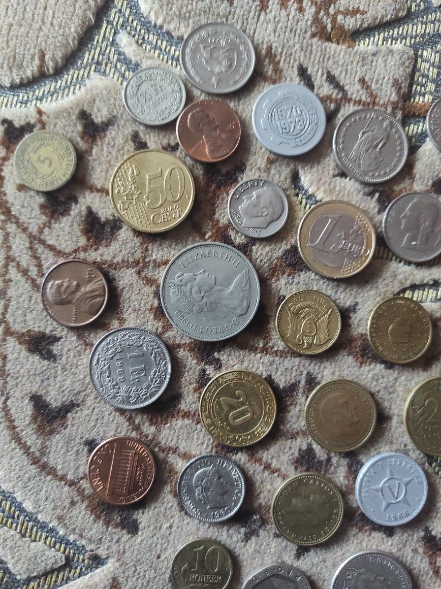 Монеты Югославии,Европы,царские