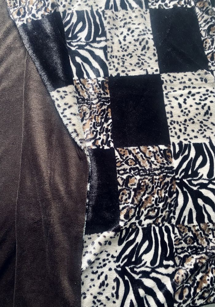 poduszka plus poszewka 60/60 cm zwierzecy wzór zebra
