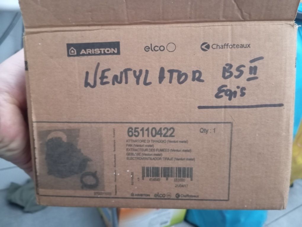 Ariston wentylator bs egis
