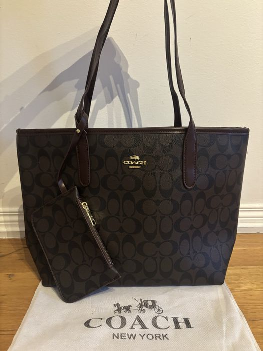 Coach Mala Castanha Escura