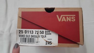 VANS obuwie dziecięce, 25cm