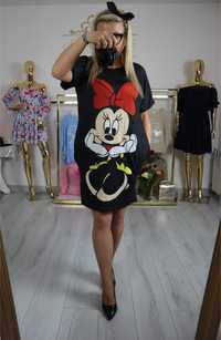 Sukienka czarna Mickey Mouse