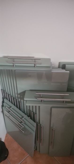 Conjunto Portas e Frentes gaveta, Verde Água IKEA