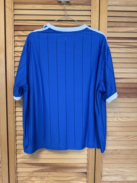 Nowa niebieska koszulka Adidas Originals oversize