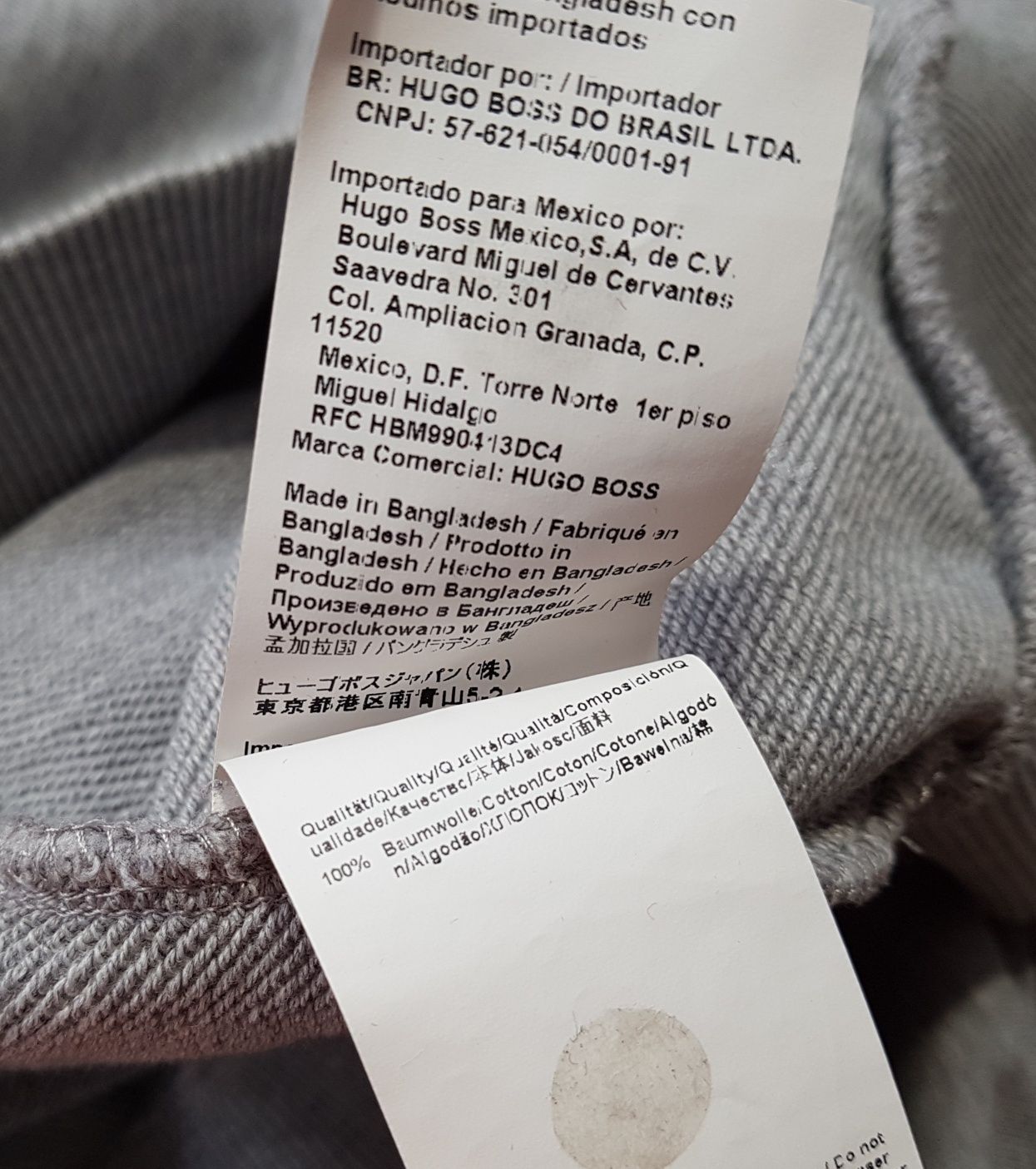 Hugo BOSS Saggy Hoodie кофта худі на змійці оригінал L-XL