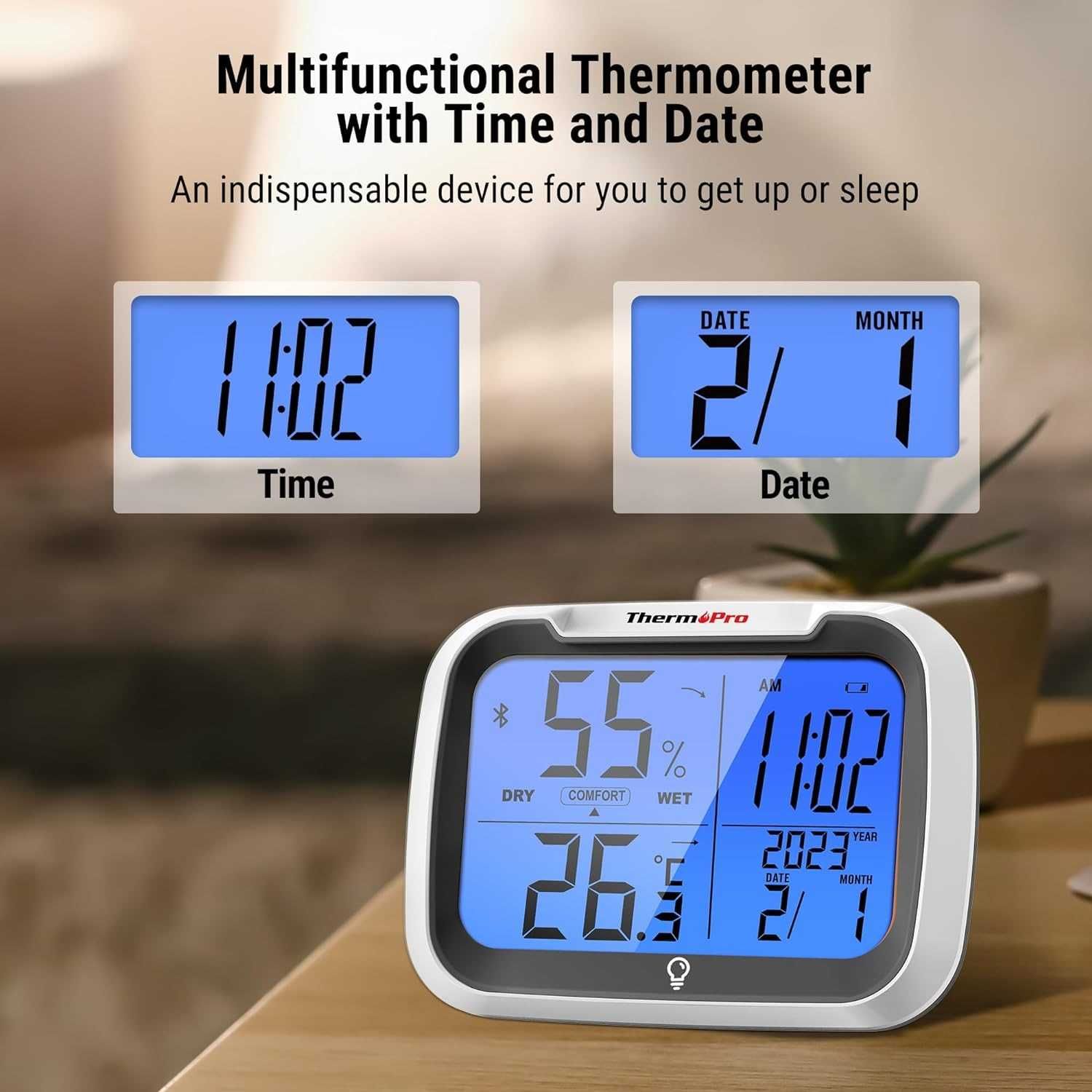Nowy termometr / minutnik /pomiar temperatury/ monitor /miernik !2618!
