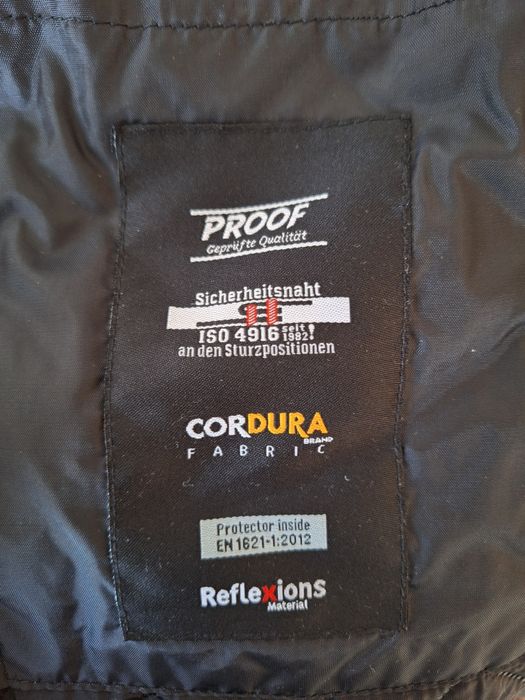 PROBIKER męska kurtka + spodnie motocyklowe, zestaw, kombinezon