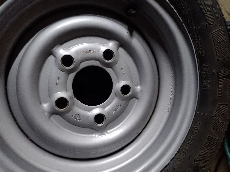 Koła Security 185/60R12c laweta-przyczepka