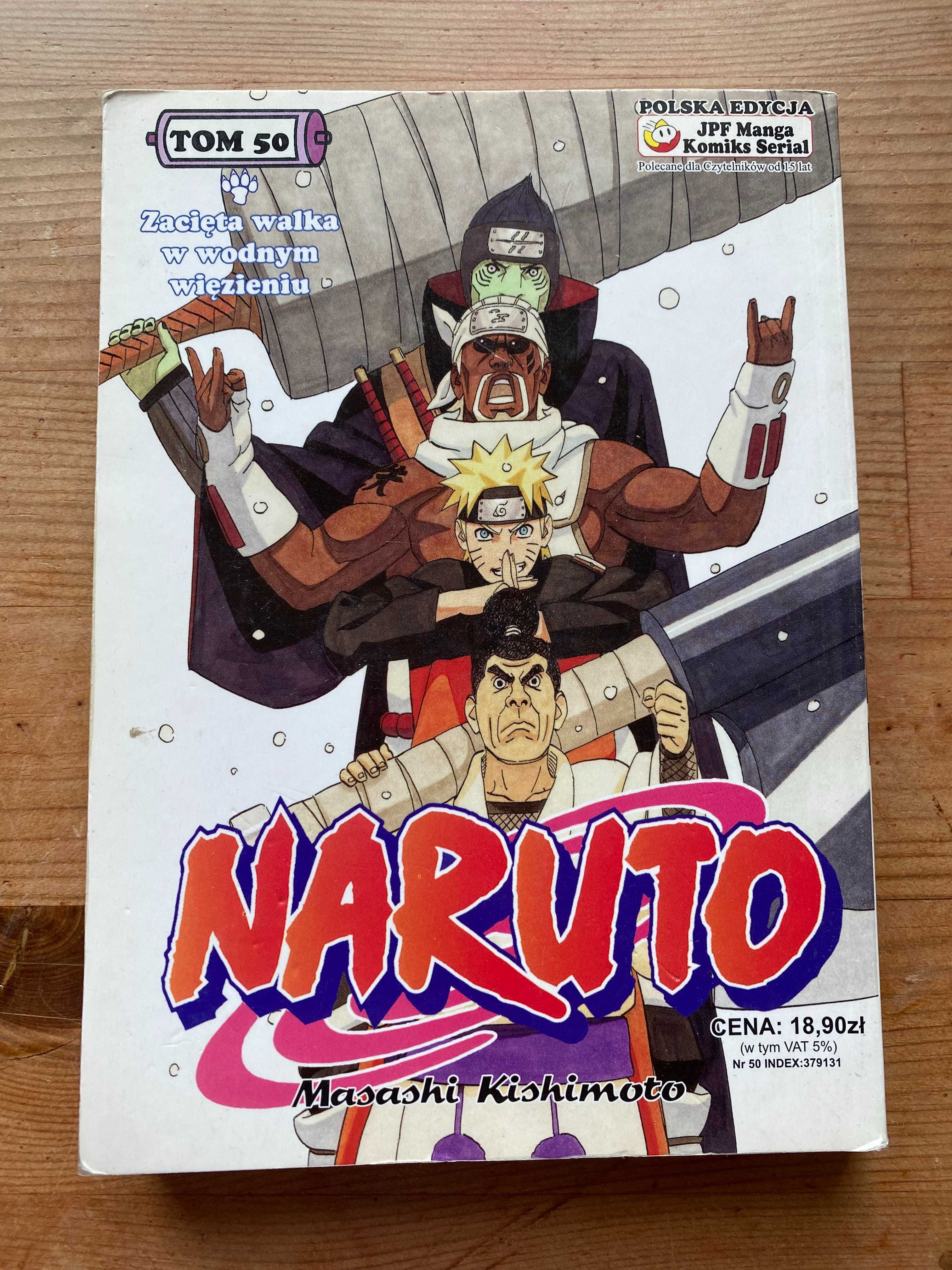 6 tomów Naruto. Tłumaczenie PL