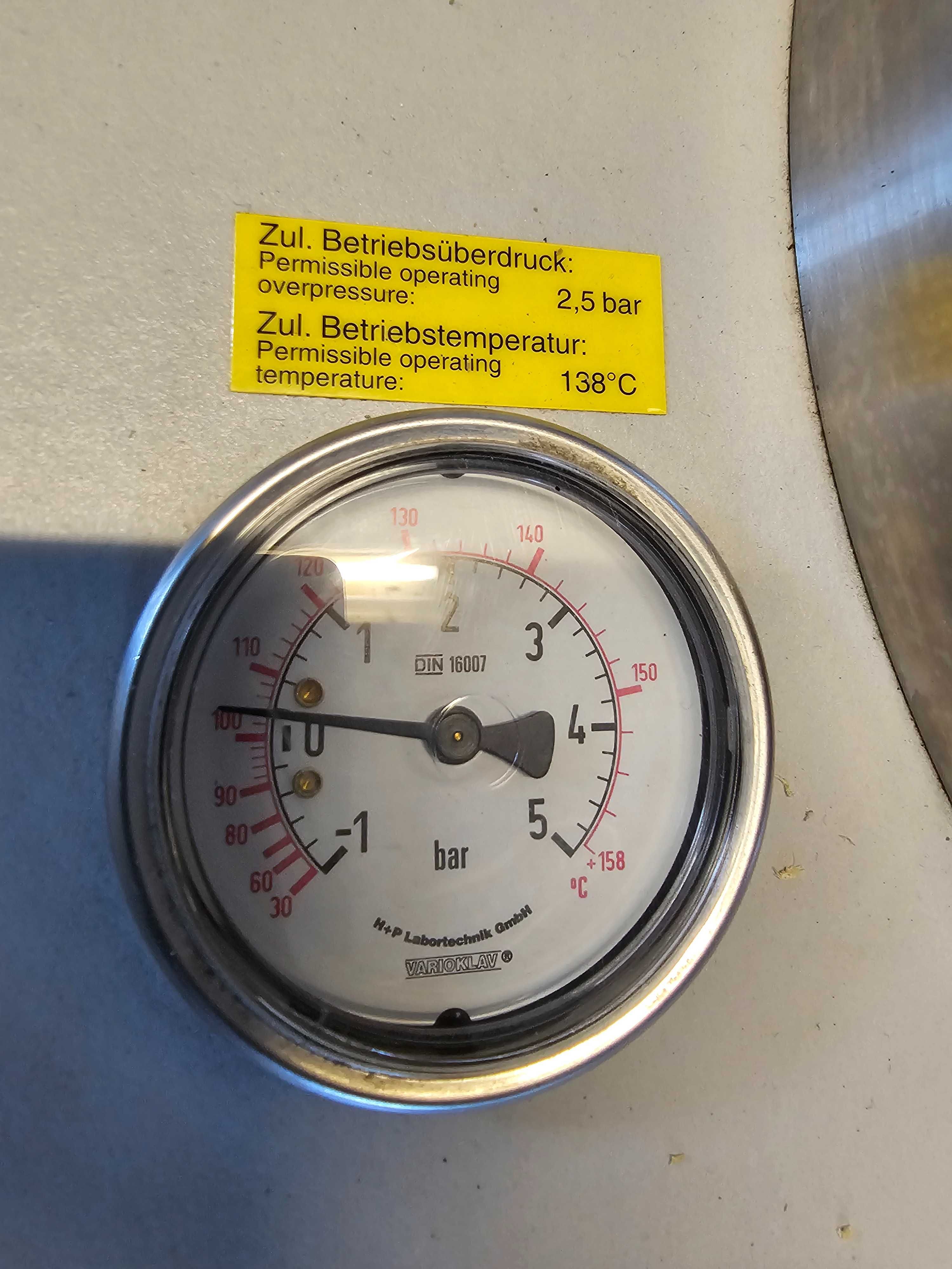 Sterylizator,autoklaw do puszek, słoików 38L NIERDZEWNY Varioklaw 300E