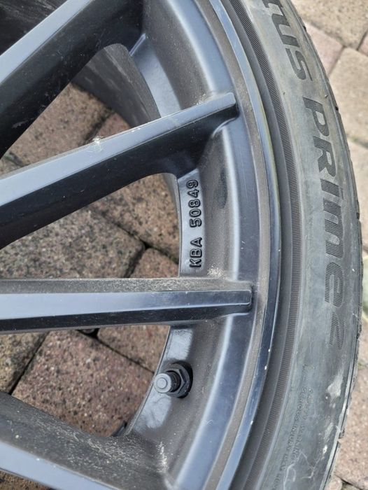 4x 18 Keskin KT17 5x112 ET 45 otwór 57.1 Nienaprawiane skoda seat VW