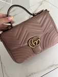 Gucci marmont brudny róż