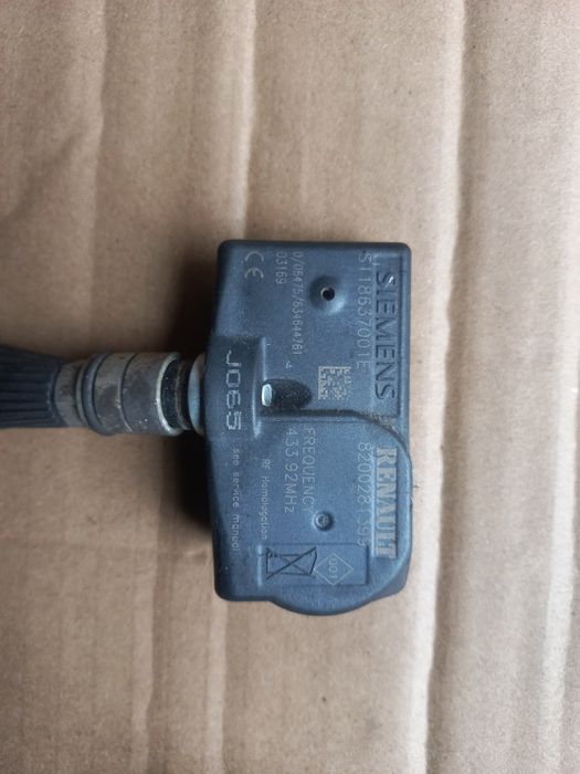 Czujniki ciśnienia opon Renault