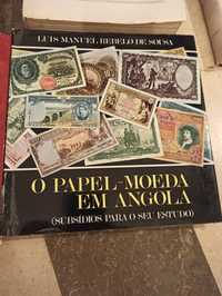 Vários livros moedas Portugal  Angola