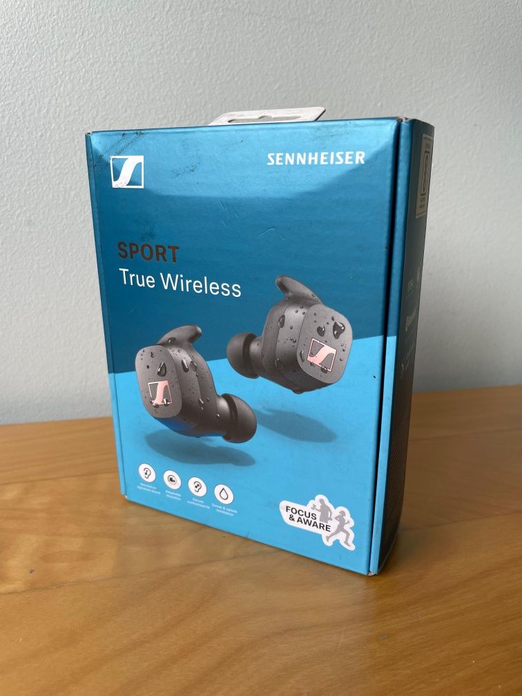 Sennheiser Sport True Wireless, , muito pouco usados