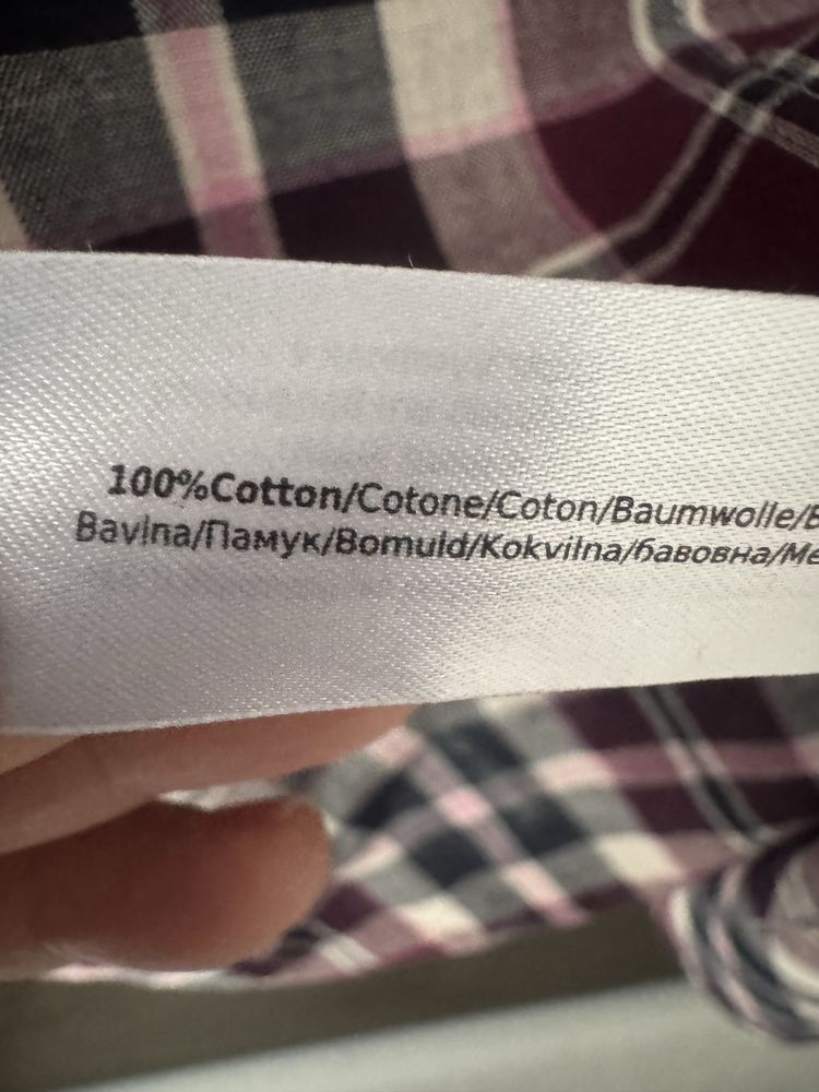 Koszula damska w kratkę Terranova M