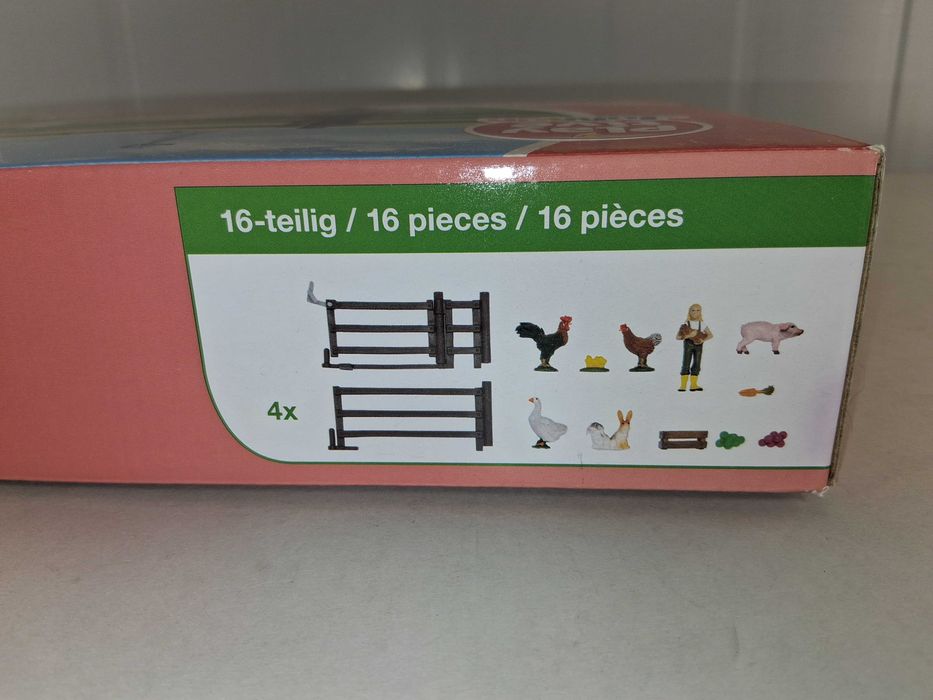 N235 Playtive Junior Figurki Zwierzęta Farma Płot 16 El Nowe