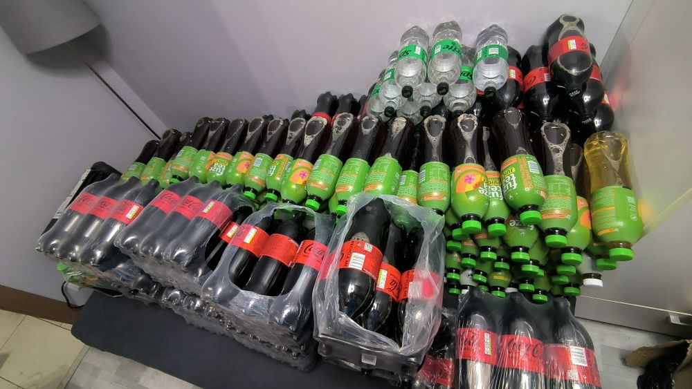 Napoje 1.5L Coca Cola Zero Fuze Tea