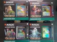 Magic the Gathering - Lord of the Rings - Commander Deck Bundle