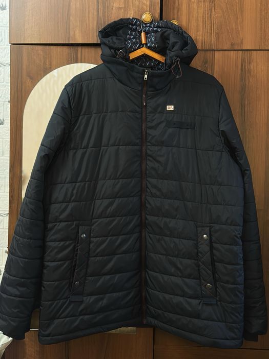 Немецкий Мужской пуховик на крупного мужчину XXL 2XL