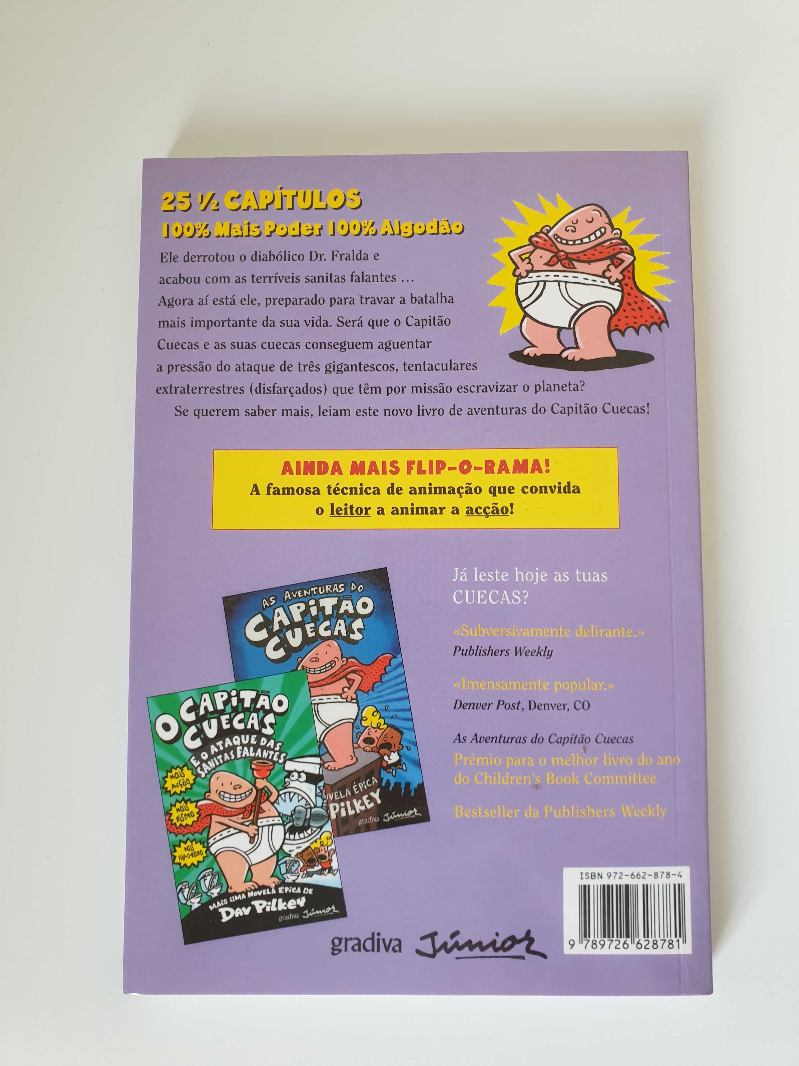 Livro 3 Coleção Capitão Cuecas