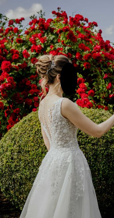 Suknia ślubna Vivien śmietankowa